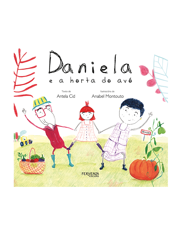 Daniela e a horta do avó