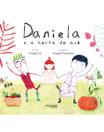 Daniela e a horta do avó